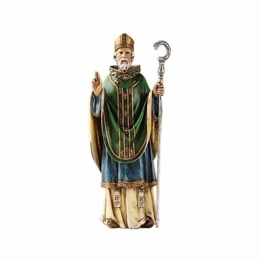 Saint Patrick Statue - 6 inch  - from the Joseph Studio Collection