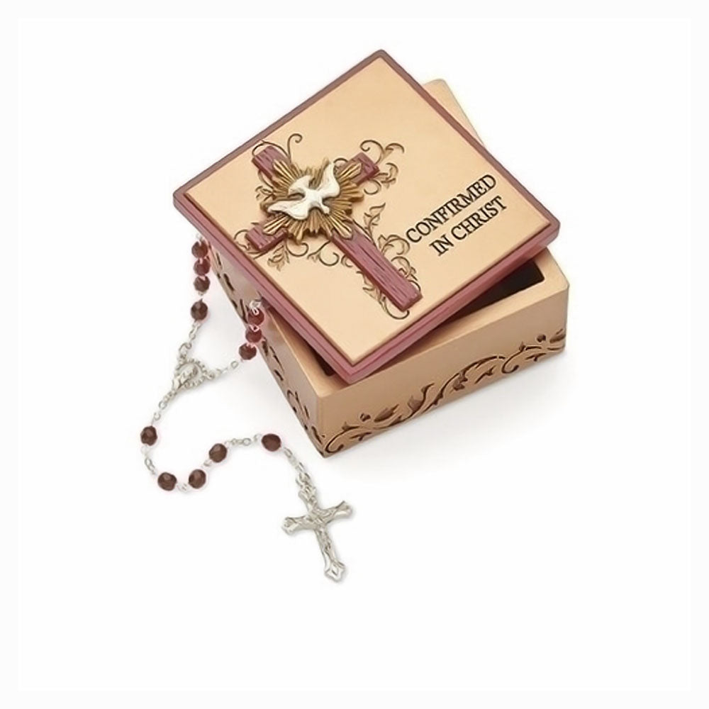 Confirmation Keepsake / Rosary Box 62179