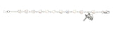 Aurora Crystal Heart Child Rosary Bracelet BR76M