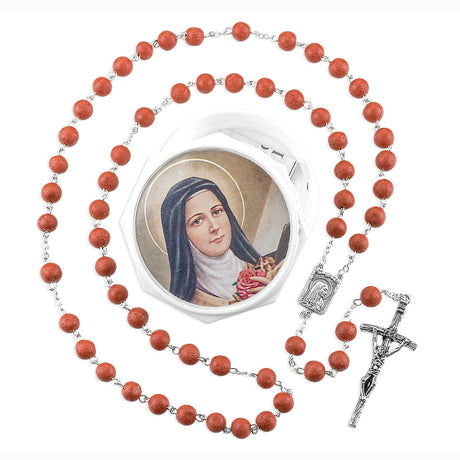 Real Rose Petal Rosary