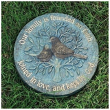 Our Family Patina Garden Stepping Stone