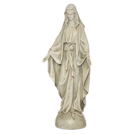 Our Lady of Grace Garden Statue - 14 inch - Joseph Studio Garden Collection