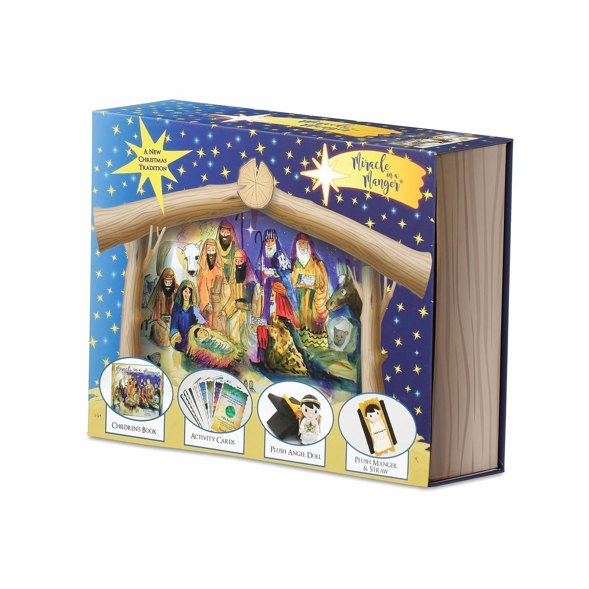 Miracle in a Manger Plush Doll and Book