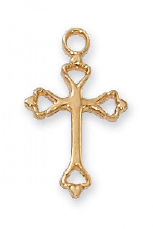 Cross with Open End Pendant  J8003