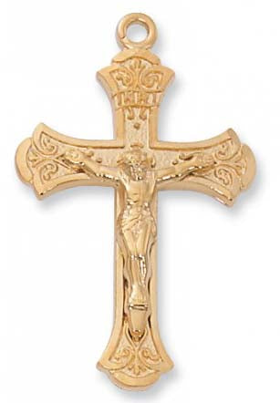 Traditional Crucifix Necklace  J5002S