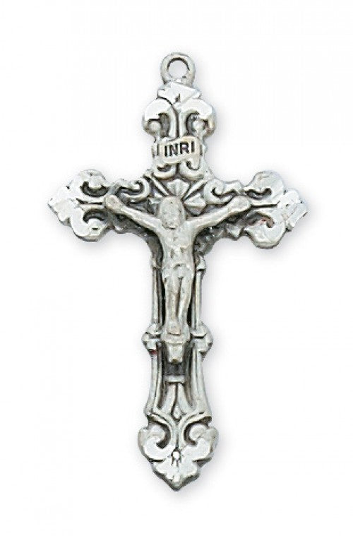 Crucifix Necklace in Sterling  L5020