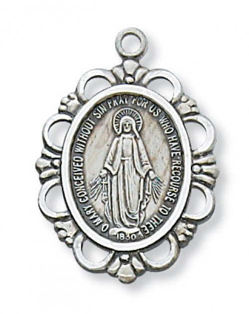 Sterling Silver Miraculous Medal