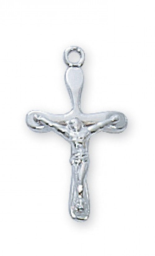 Sterling SIlver Crucifix Necklace no. L8054