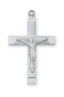 Sterling Silver Crucifix Necklace no. L8068
