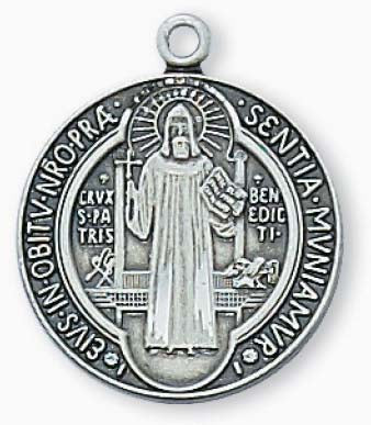 Saint Benedict Sterling Jubilee Medal – In His Name Store