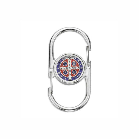 2 -1/2 inch St. Benedict Epoxied Double Carabiner Clip