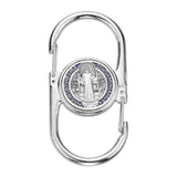2 -1/2 inch St. Benedict Epoxied Double Carabiner Clip