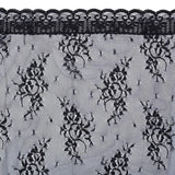 Black Long Chapel Veil with Tassels J2588