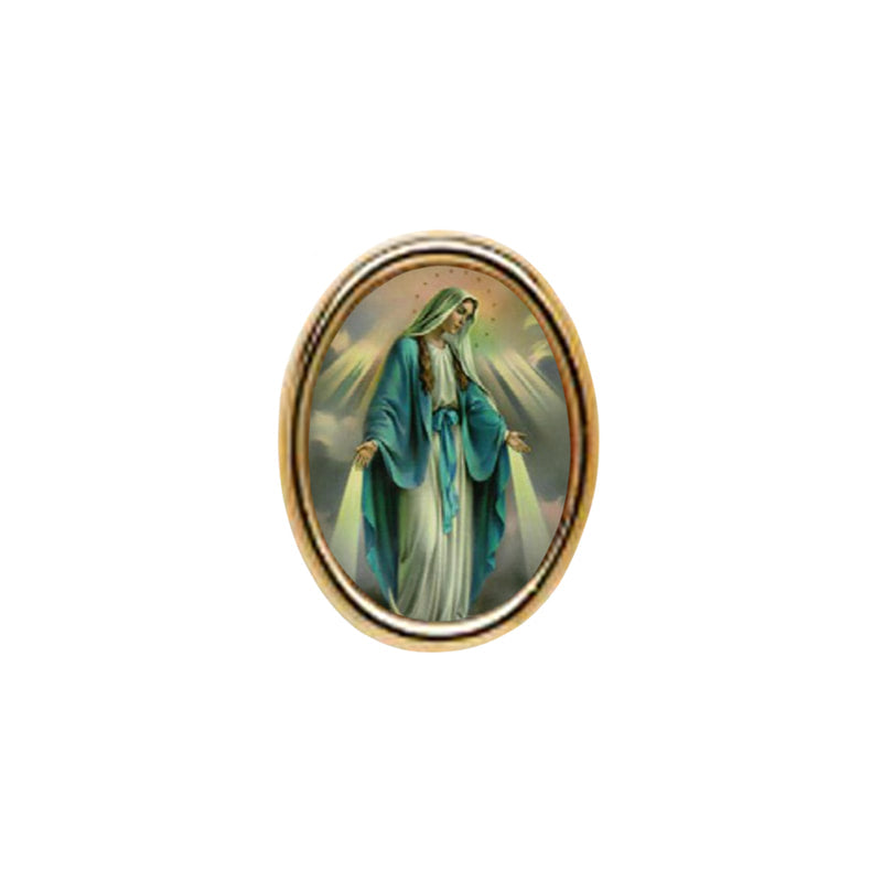 Our Lady of Grace Photo Lapel Pin