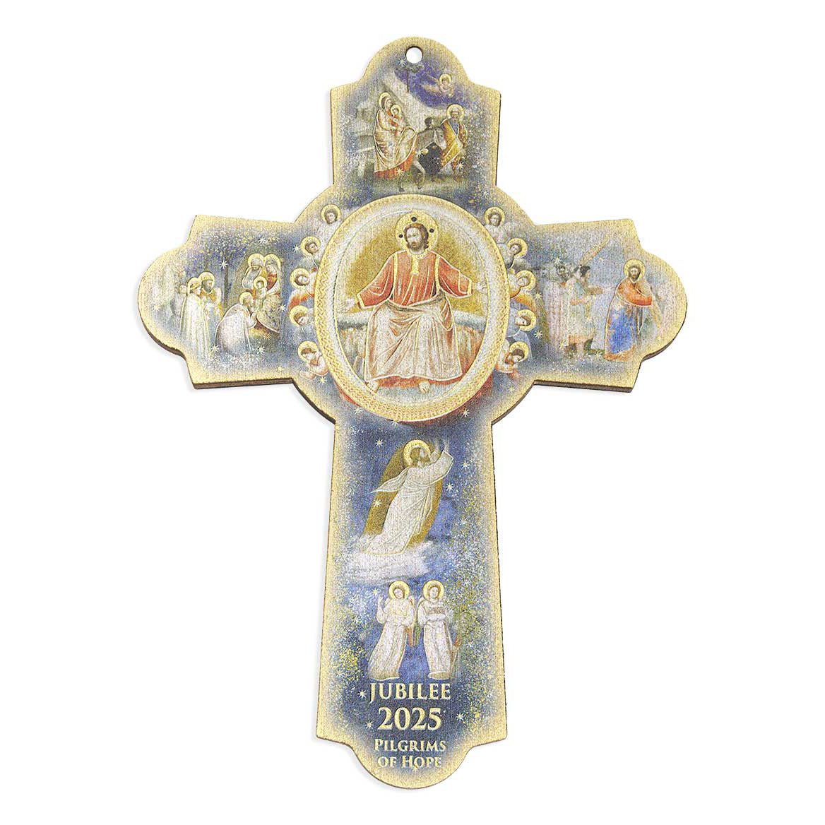 6 inch Pilgrims Jubilee Cross  Cross Plaque 348-821