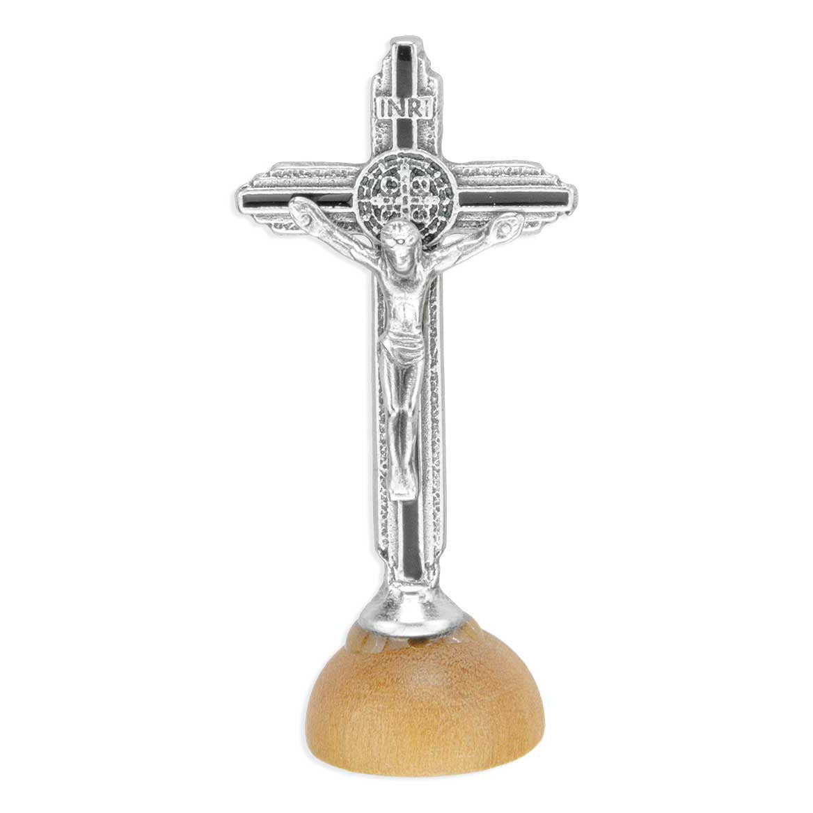 2 inch Small Standing St Benedict Crucifix 22205