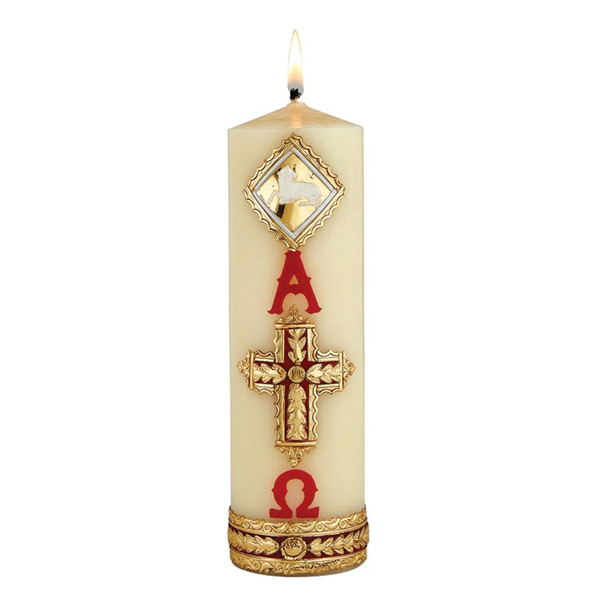 Traditional Cross Cirios Candle N7383