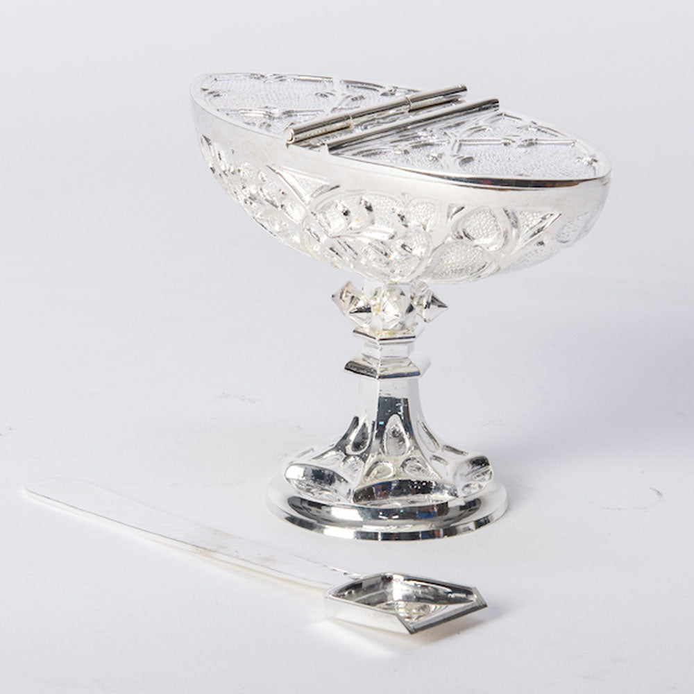 Silver Plated Censer Incense Boat H22S