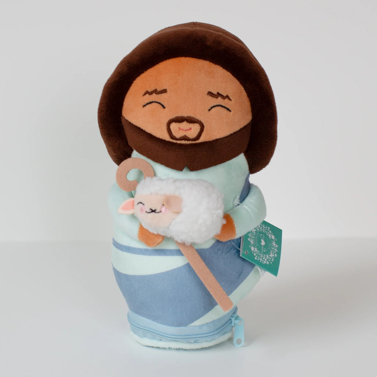 Praying Audio Good Shepherd Plush Shining Light Doll