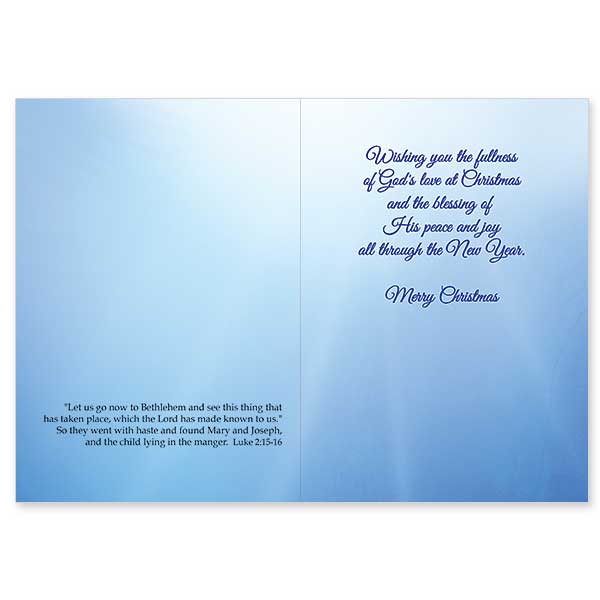 That Blessed Holy Night Christmas Cards 18ct