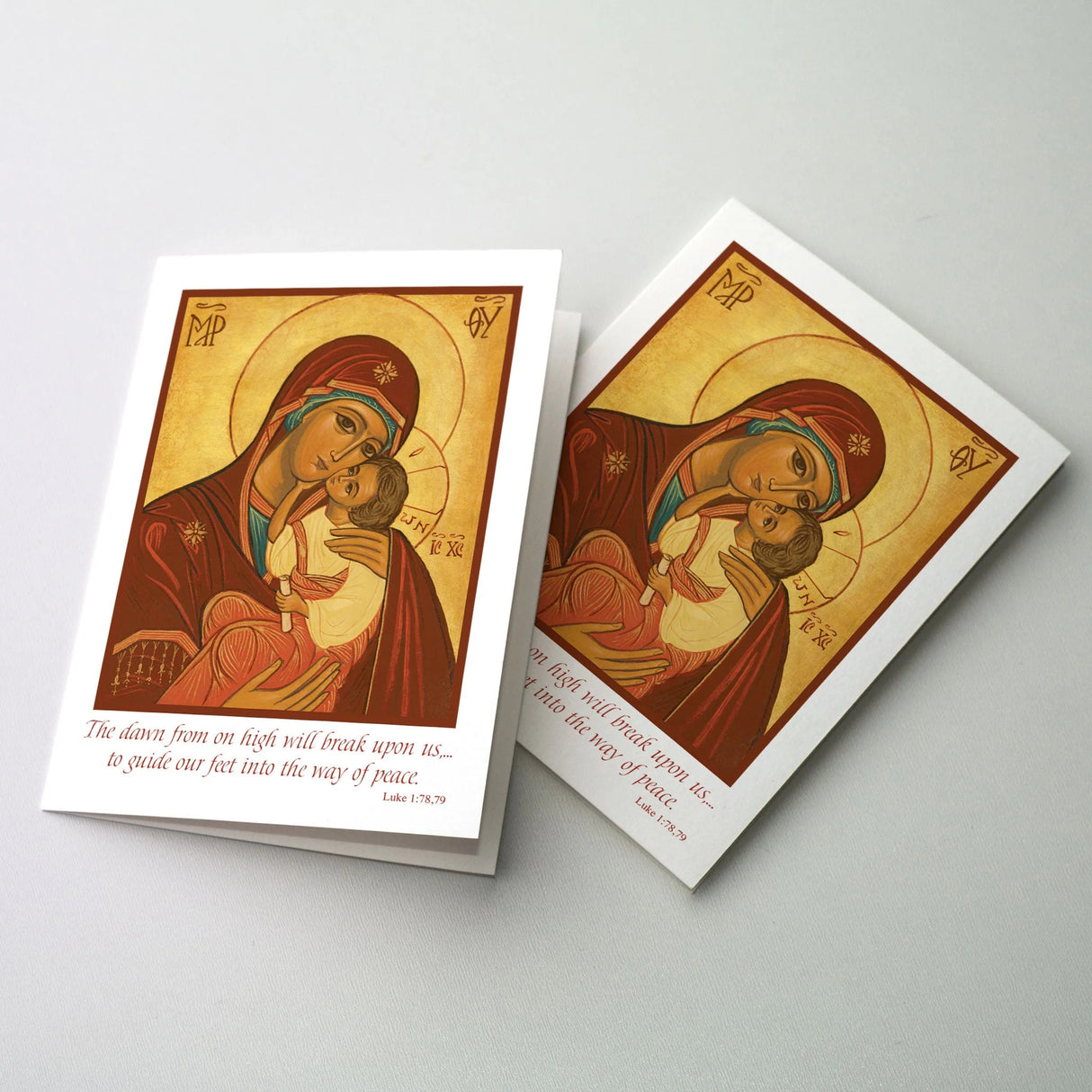 Madonna and Child Icon Christmas Cards 20 cards