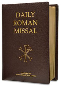 Daily Roman Missal - Burgundy Bonded Leather