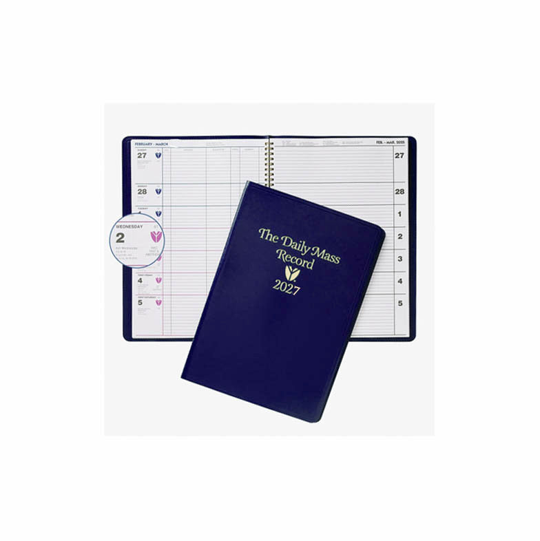 2027 Daily Mass Record Book