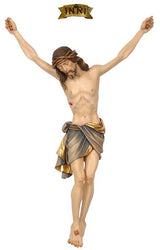 51 inch Siena Wood Carved Corpus in Full Color