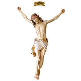 51 inch Siena Wood Carved Corpus in Full Color