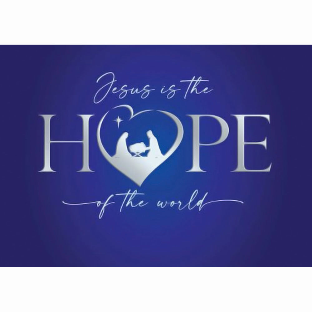 Personalized Hope of the World Christmas Cards 50ct