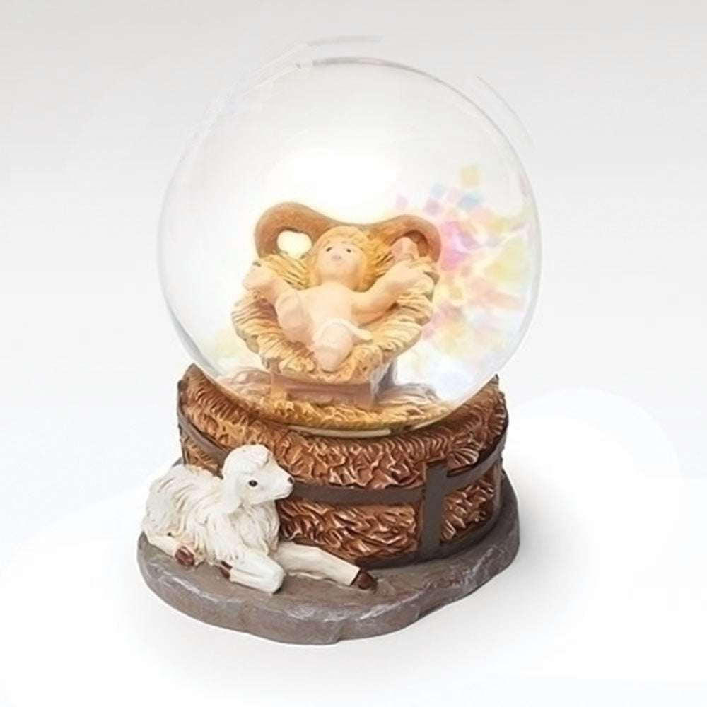 Fontanini Baby Jesus MIni Glitter Globe 59022