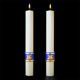 Holy Eucharist Altar Candle Set All Sizes