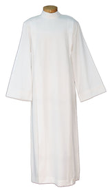 Tropical Weight Pleated Alb with Zipper Shoulder no. 4337