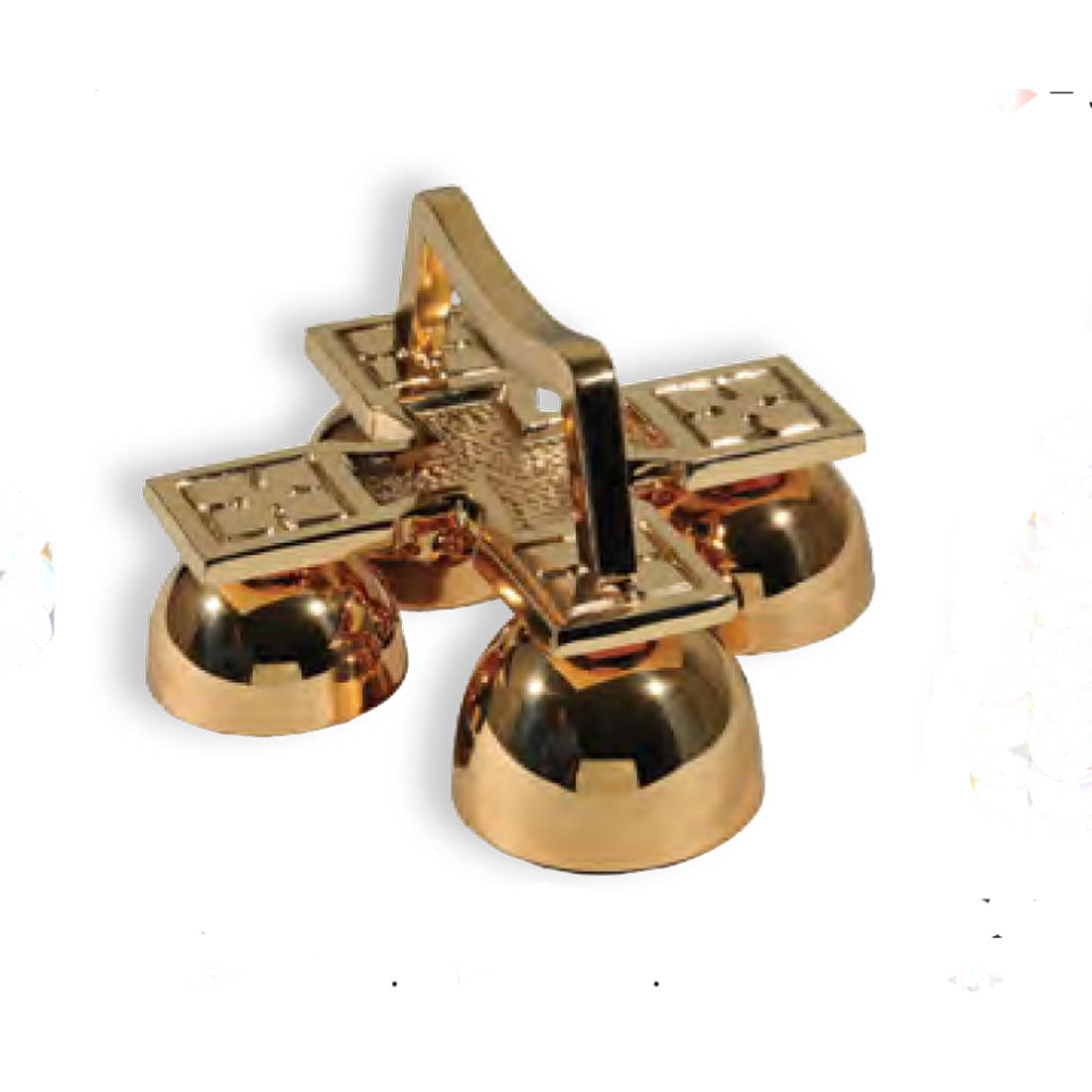 Bronze Altar Bells with Handle - 99HBL42