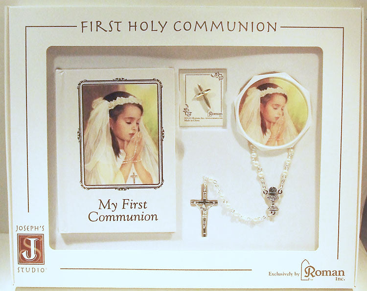 5 piece Joseph Studio First Communion Gift Set for Girls