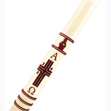 Sacred Heart of Jesus 51% Besswax Paschal Candle - All Sizes
