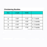 White Satin Oxford Baby Shoes for Boys