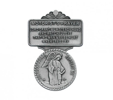 Guardian Angel Visor Clip with Motorists Prayer VC803