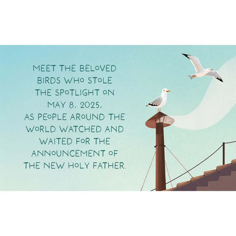 White Smoke, Two Gulls, and a Pope