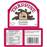 Trappist Cranberry Conserve 12 oz
