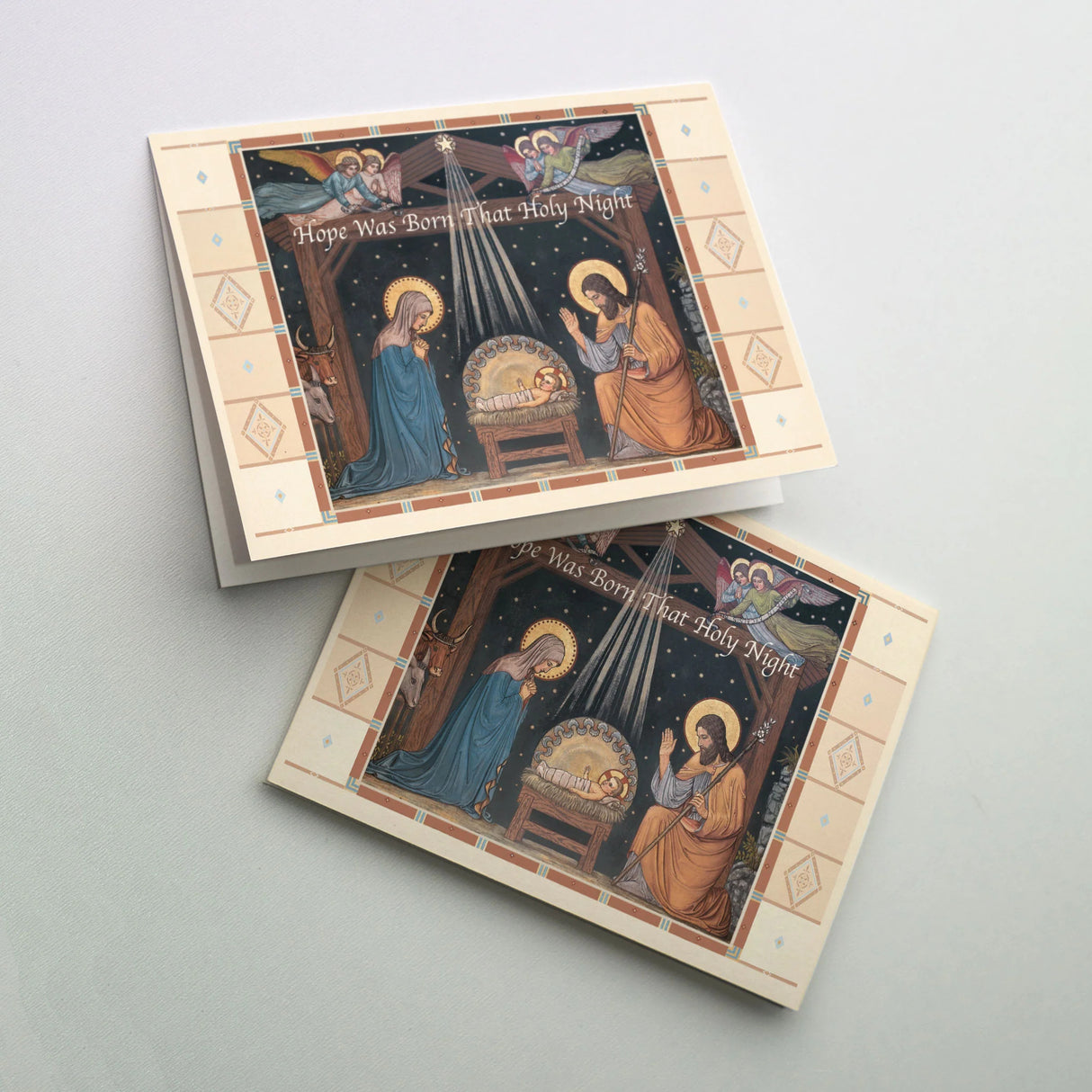Hope Was Born That Holy Night Boxed Christmas Cards 18ct