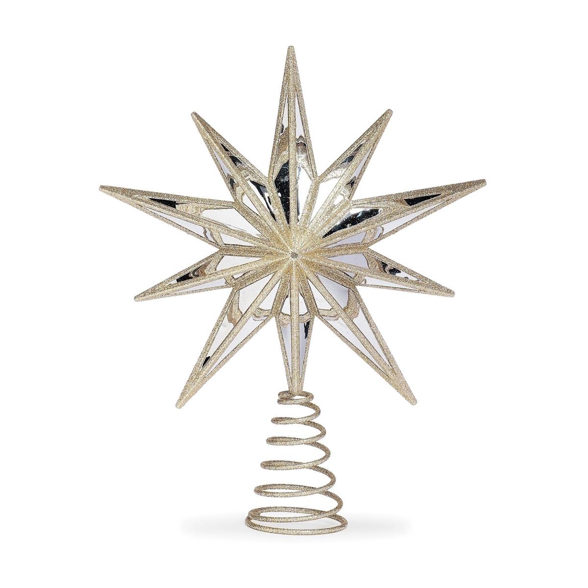 Mirrored Star Tree Topper