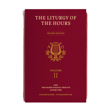 Volume 2 Liturgy of the Hours 2nd Edition - LARGE Print Standard Leather Binding