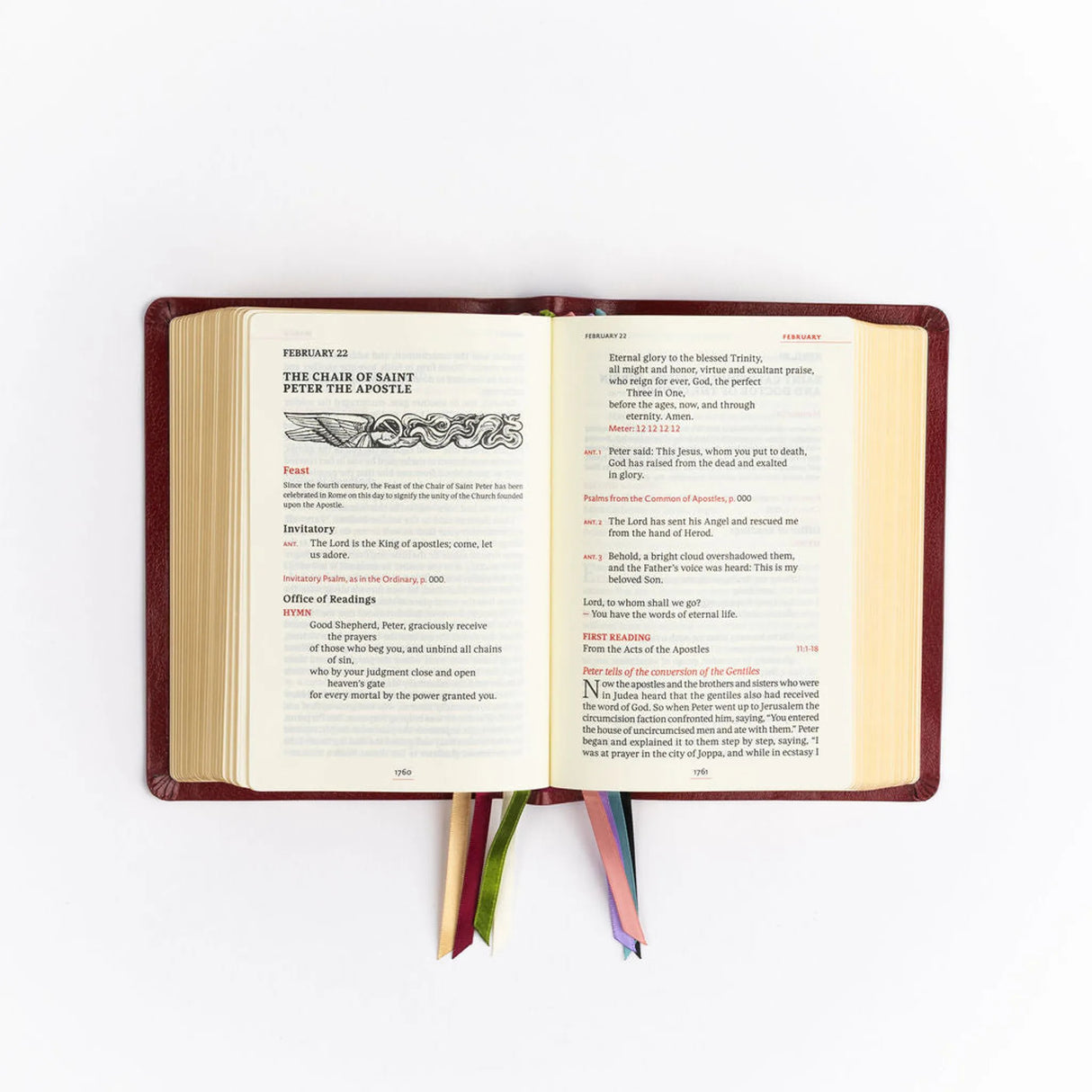 Volume 2 Liturgy of the Hours 2nd Edition - Standard Print Leather Binding