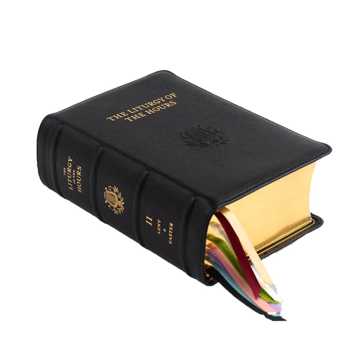Volume 2 Liturgy of the Hours 2nd Edition - Standard Print Black Premium Leather