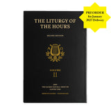 Volume 2 Liturgy of the Hours 2nd Edition - Standard Print Black Premium Leather