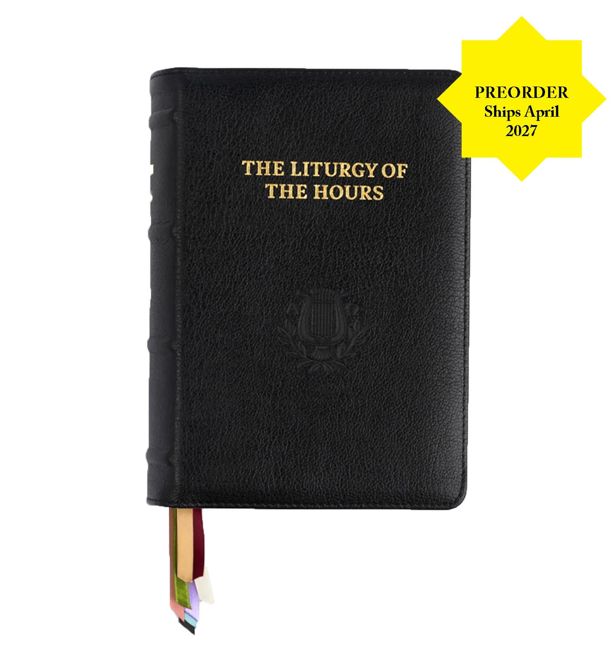 Volume 3 Liturgy of the Hours 2nd Edition - Standard Print Black Premium Leather