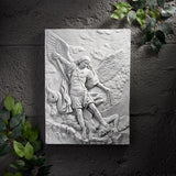 15in St Michael Wall Plaque T7644