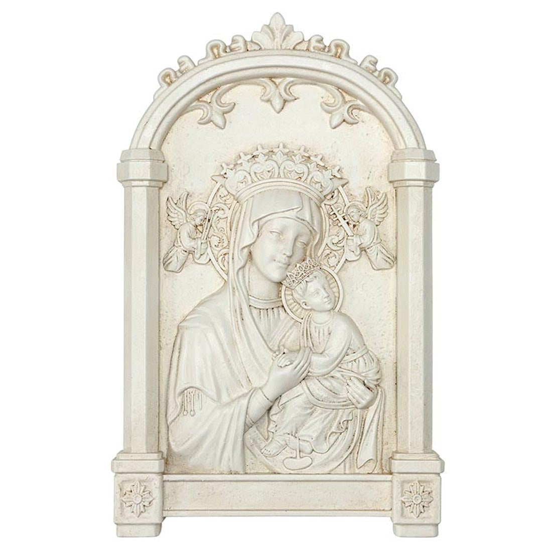 10" Our Lady of Perpetual Help Wall Plaque T7672