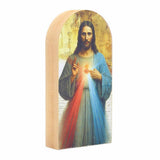 6x3" Divine Mercy Arched Block Plaque